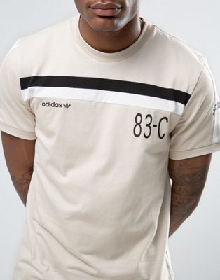 adidas Originals 83-C T-Shirt In Beige BK7502 | ASOS