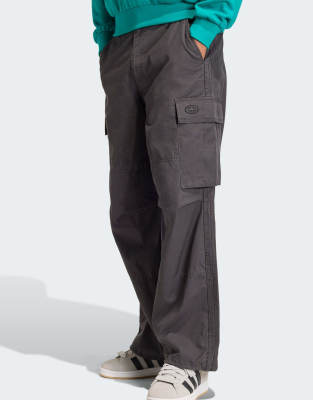 Originals - 90s Alternative Sport - Cargohose in verwaschenem Grau Grau 27in