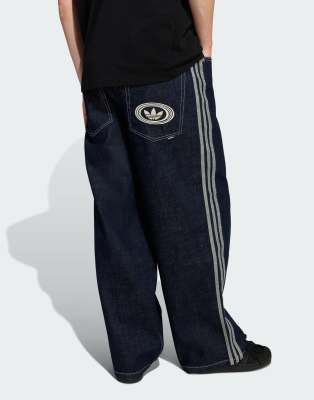 Originals - 90s Alternative Sport - Skater-Jeans in Night Navy mit weitem Bein-Marineblau Marineblau 32in