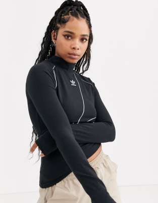 adidas high neck top womens