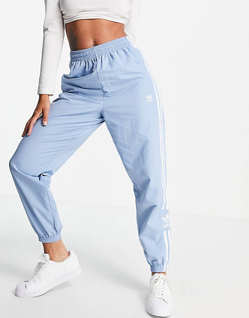 adidas Originals adcolor Locked up joggers in blue 