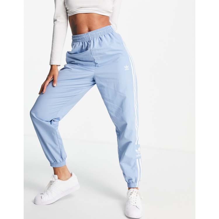 Kwelling Rondlopen Stoffig adidas Originals adcolor Locked up joggers in blue | ASOS