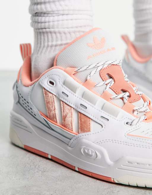 adidas Originals ADI 2000 sneakers in white and pink | ASOS