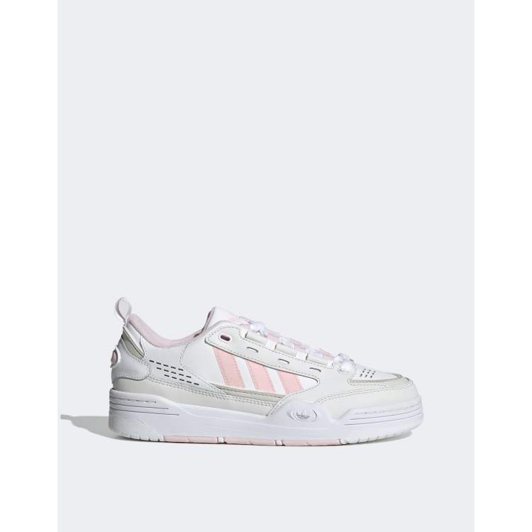 adidas Originals ADI 2000 trainers in white and pink ASOS