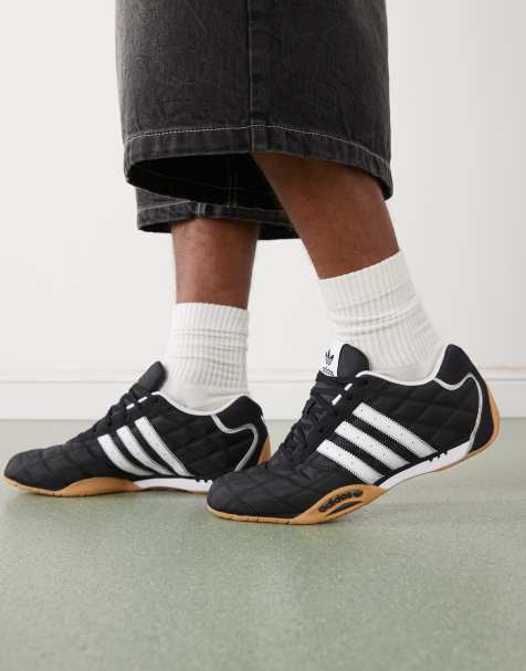 adidas Originals Adi Racer sneakers in black and white - view 1