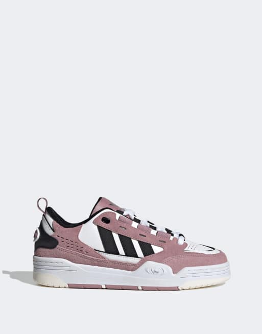 adidas Originals – ADI2000 – Sneaker in Weiß und Mauve