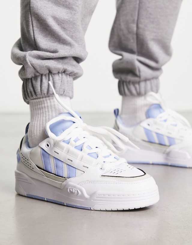 adidas Originals ADI2000 sneakers in white and blue