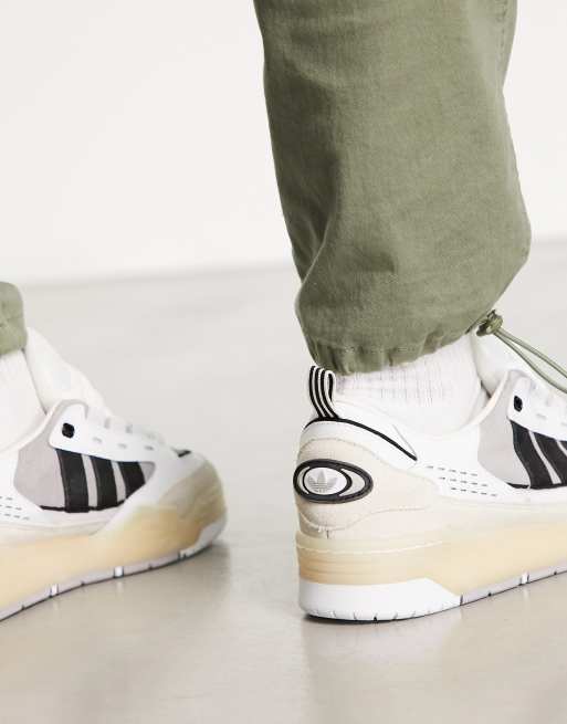 adidas Originals Adi2000 white in and ASOS multi sneakers 