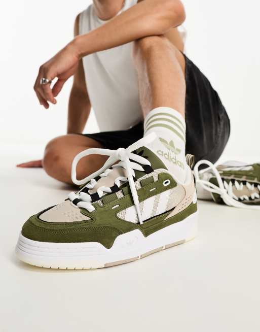 adidas Originals ADI2000 trainers in stone and khaki | ASOS