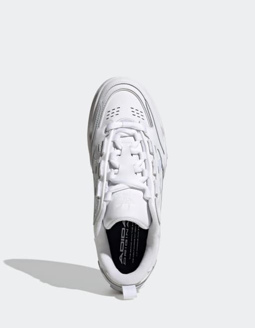 Adidas Originals Adi2000 trainers in white, 3 of 4