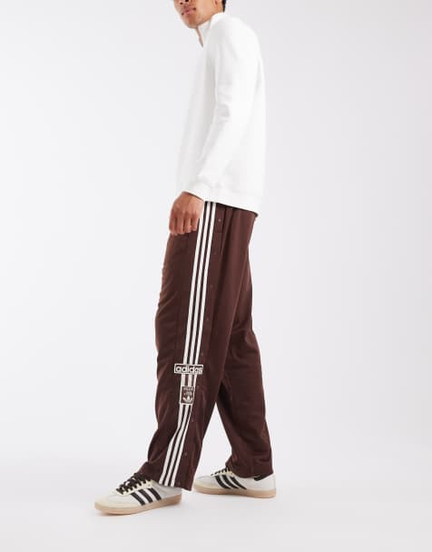 adidas Originals Adibreak track pants in brown
