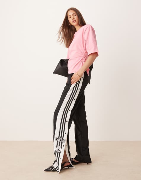 adidas Originals – Adibreak – Czarne spodnie dresowe - view 1