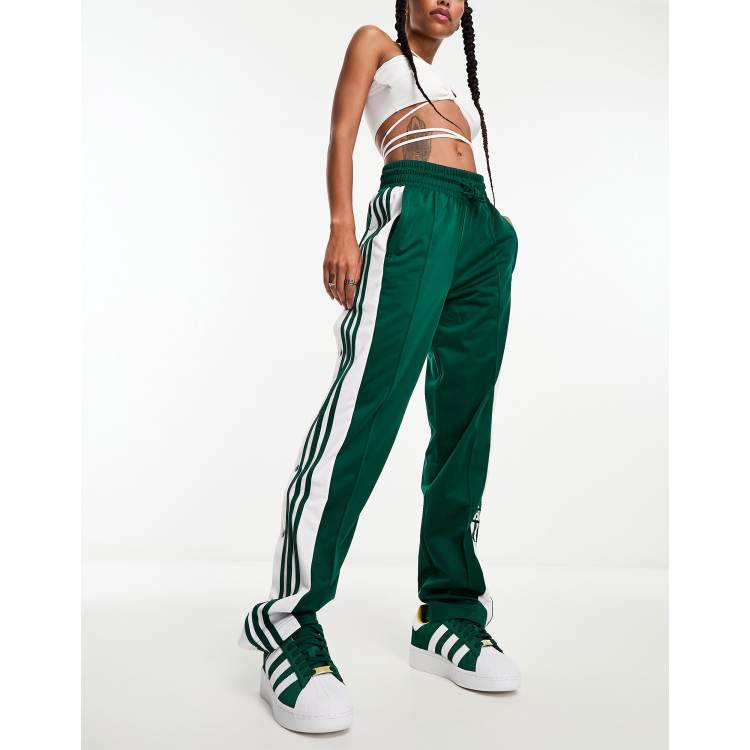 Black and green adidas pants on sale