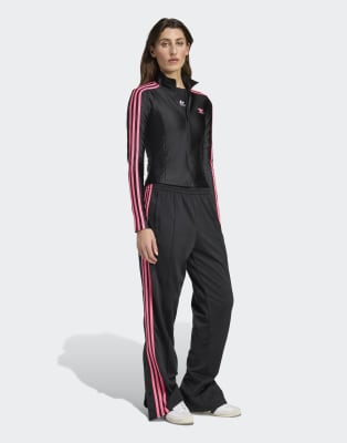 adidas Originals - Adibreak - Hose in Schwarz/Lucid Pink