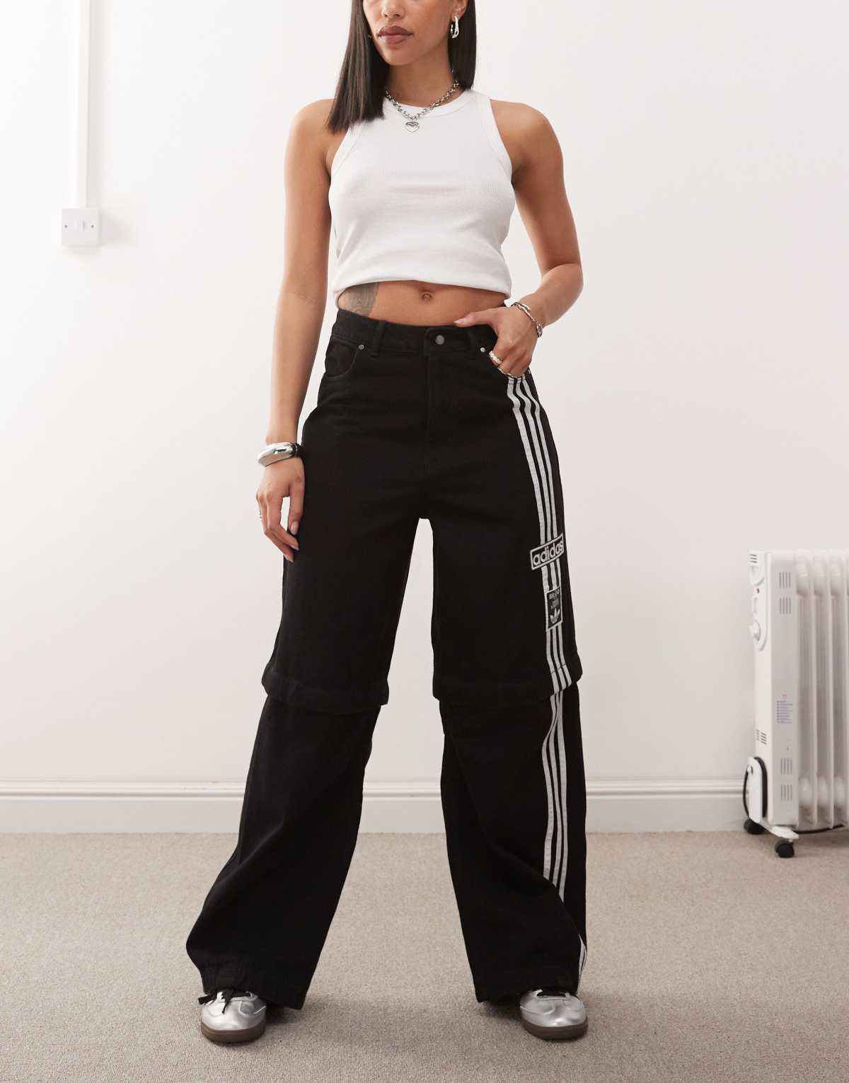adidas Originals adibreak jeans in black