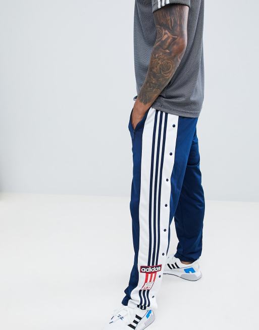 adidas Originals - adibreak - Joggingbroek met drukknopen in donkerblauw  CZ0678 | ASOS