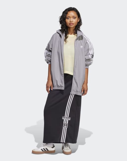 ★adidas originals★W ADICOLOR ADIBREAK MAXI SKIRT★追跡可 adidas Originals ADICOLOR ADIBREAK MAXI - Maxi skirt - black