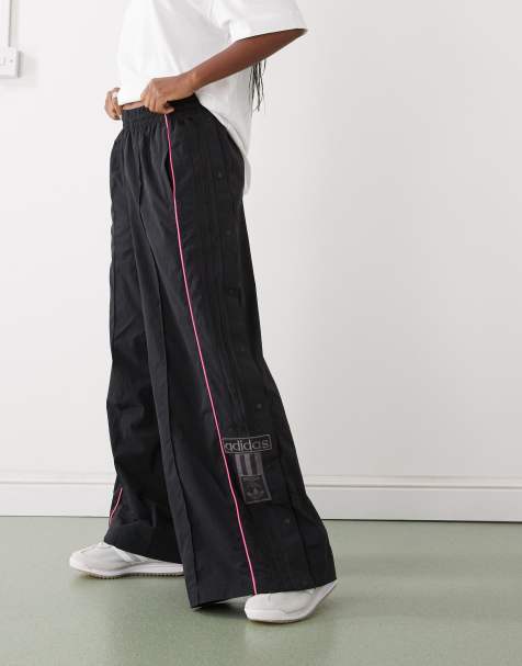 adidas Originals Adibreak oversized track pants in black