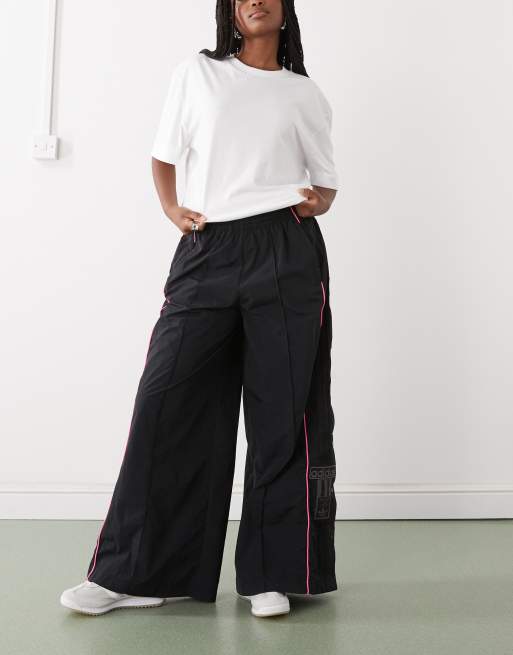 adidas Originals Adibreak oversized track pants in black | ASOS
