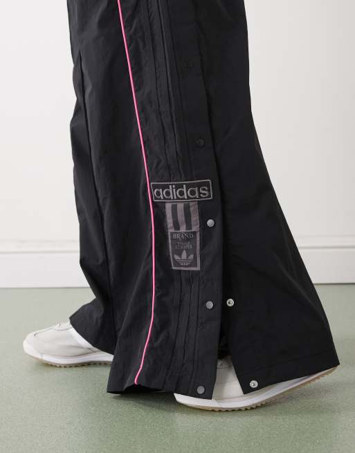 adidas Originals Adibreak oversized track pants in black | ASOS
