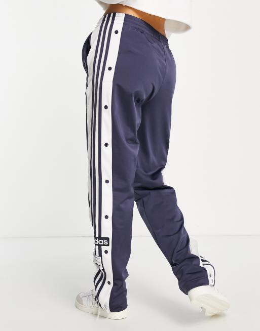 adidas Originals adibreak Pantalon de jogging avec boutons pression Bleu marine