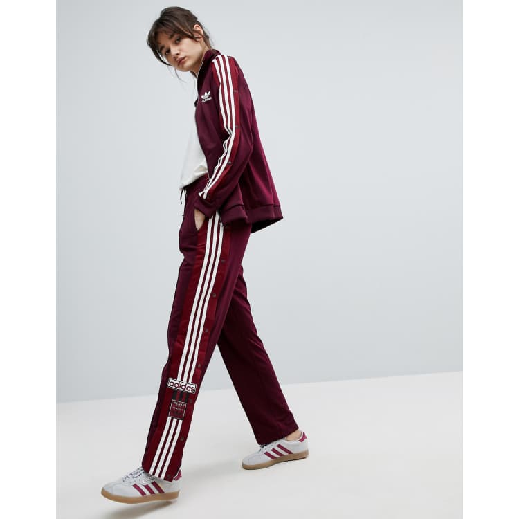 Pantalon adidas bouton online pression