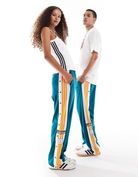 adidas Originals - Adibreak - Pantalon de survêtement avec détail orange - Sarcelle - view 1