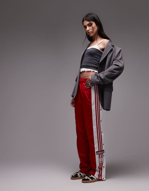adidas Originals Adibreak Pantaloni sportivi rossi ASOS