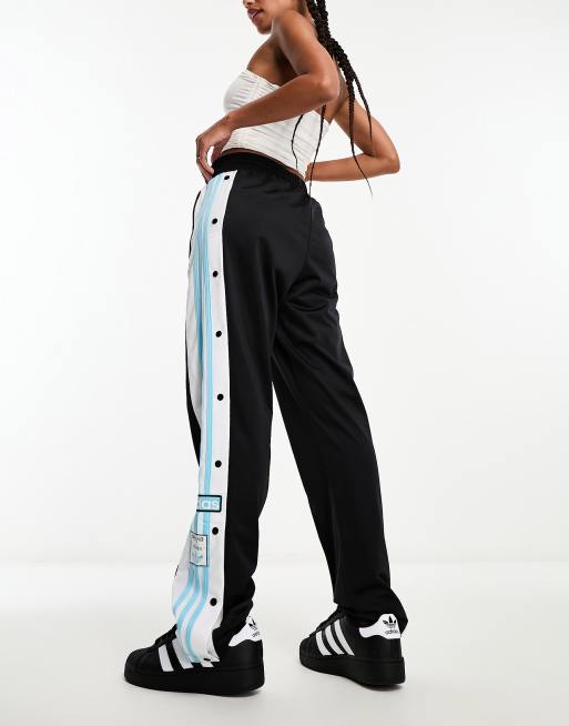 adidas Originals adibreak pants in black and blue