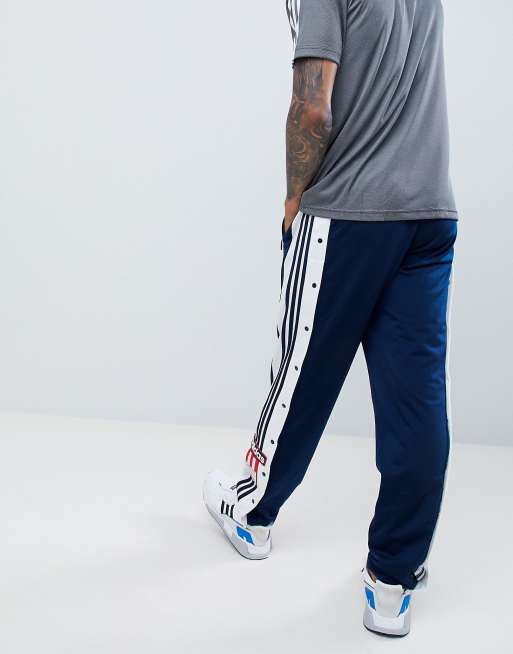 Adidas Originals - Pantalon Jogging Avec Bandes Adibreak CZ0678 Bleu Marine  