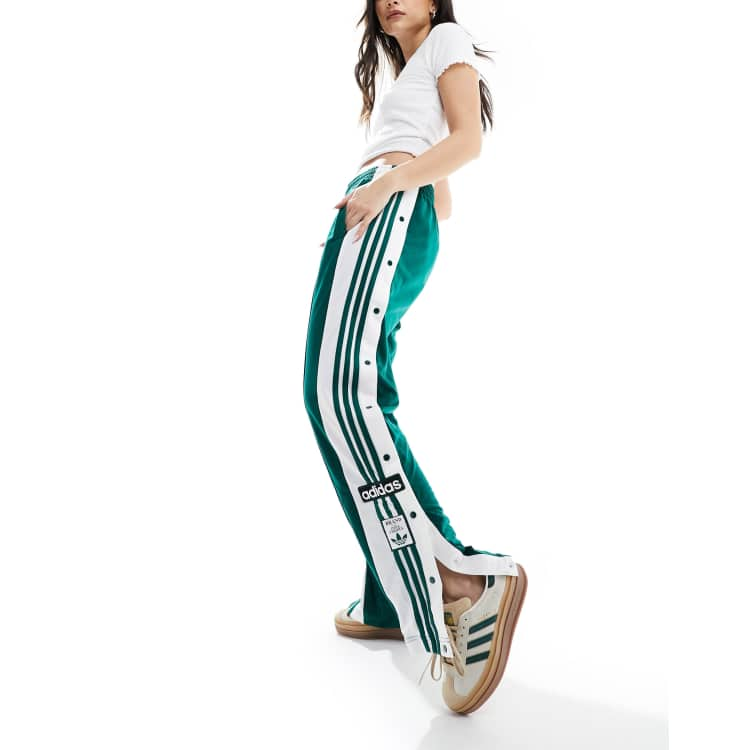 adidas Originals adibreak popper pants in collegiate green