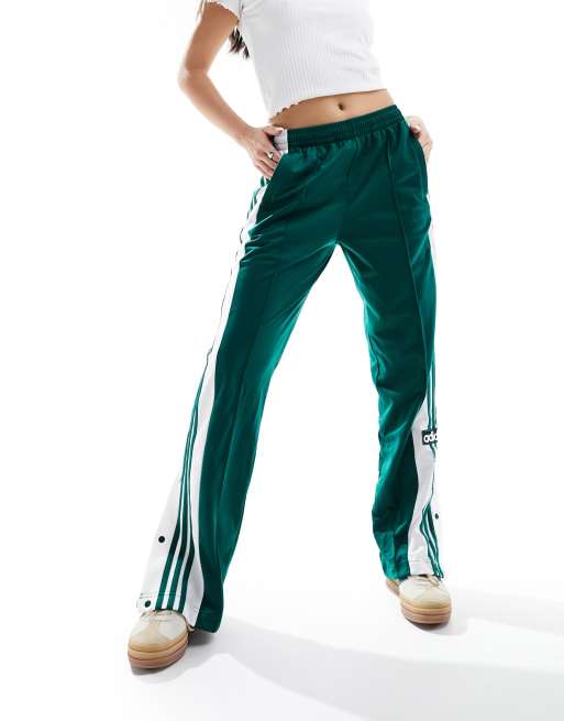 adidas Originals adibreak popper pants in collegiate green