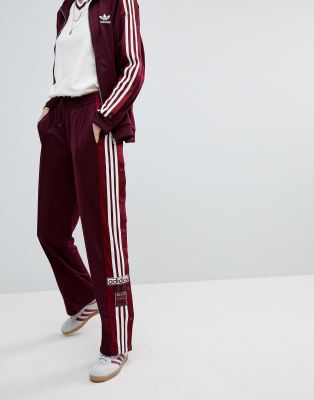 adidas tracksuit bottoms poppers