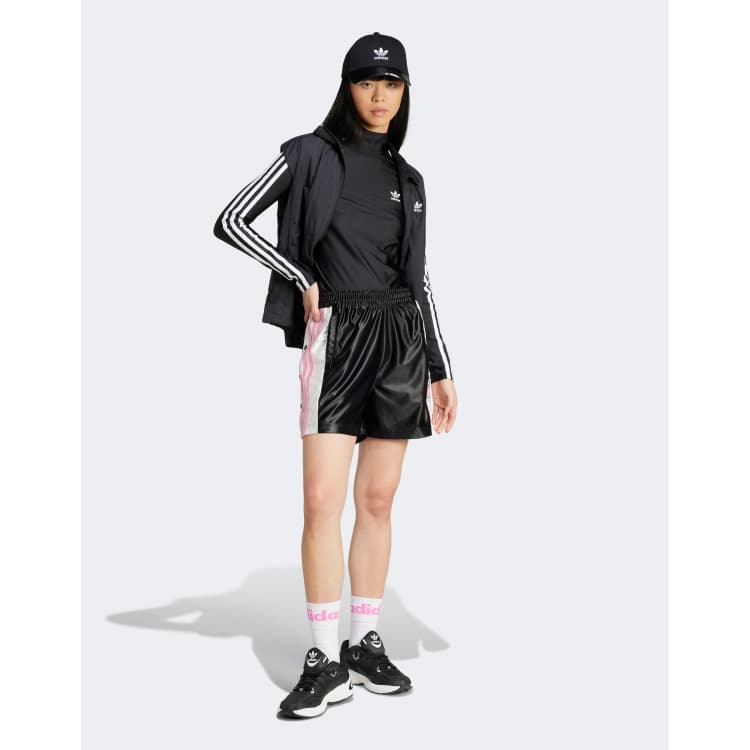 パンツ STAR DOT LACE SHORTS PINK&BLACK igusa 206248434-1-black?$n_750w$&wid
