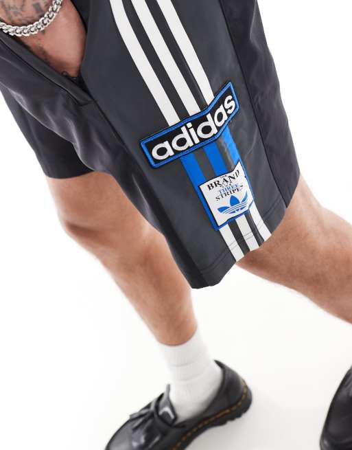 adidas Originals Adibreak shorts in black