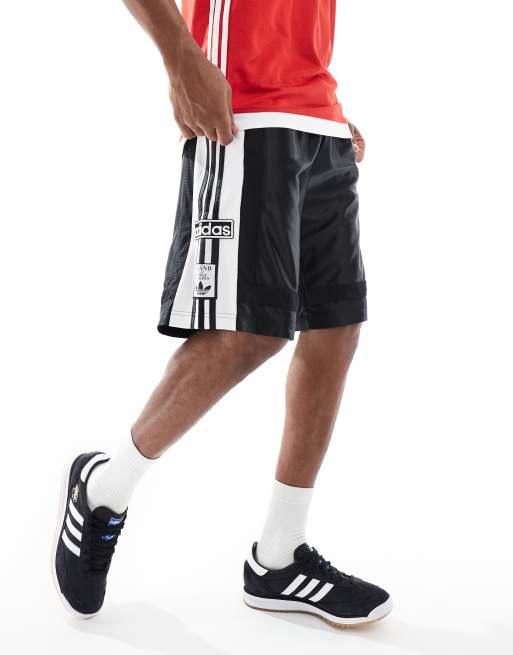新品未使用タグ付き　adidas adibreak shorts adidas Originals Adibreak shorts in black | ASOS