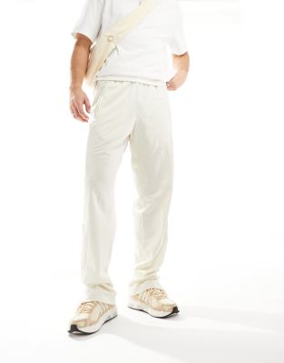 Adibreak side logo pants in beige-Neutral