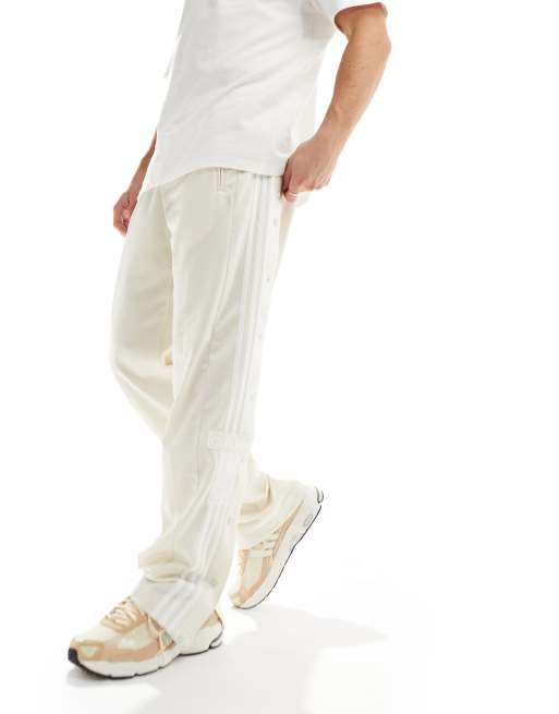 adidas Originals Adibreak side logo pants in beige | ASOS