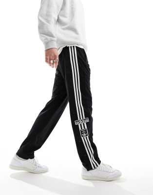 Adidas Originals Adibreak Side Logo Pants In Collegiate Black