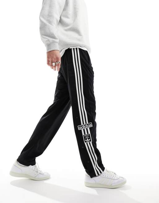 Adidas track pants logo on side online