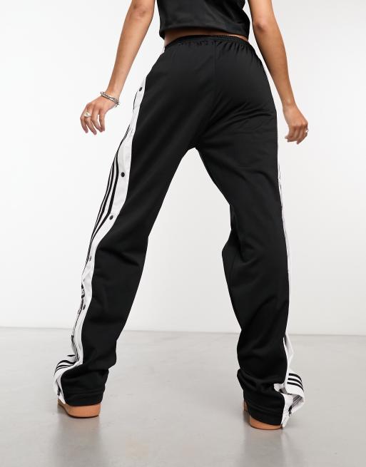 Adidas originals adibreak 3-stripe black taping popper track clearance pants