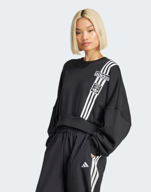 adidas Originals - Adibreak - Sort cropped sweatshirt