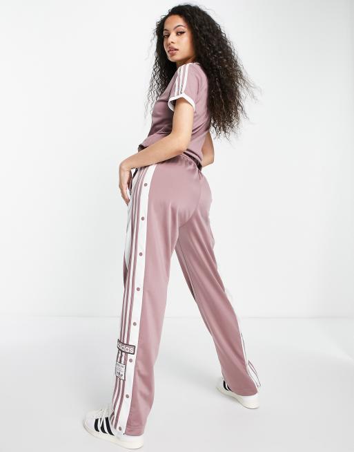 adidas Originals adibreak track pant in mauve