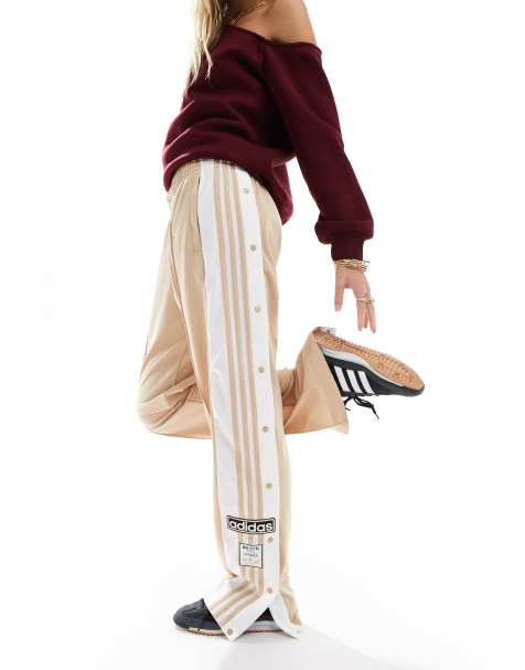 adidas Originals Adibreak track pants in beige 