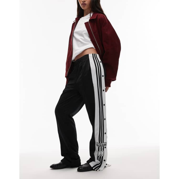 adidas Originals Adibreak track pants in black and white | ASOS
