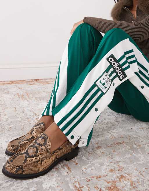 adidas Originals Adibreak track pants in green 