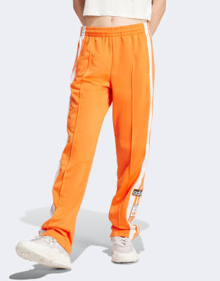 Shop Adidas Originals Adibreak Track Pants In Orange