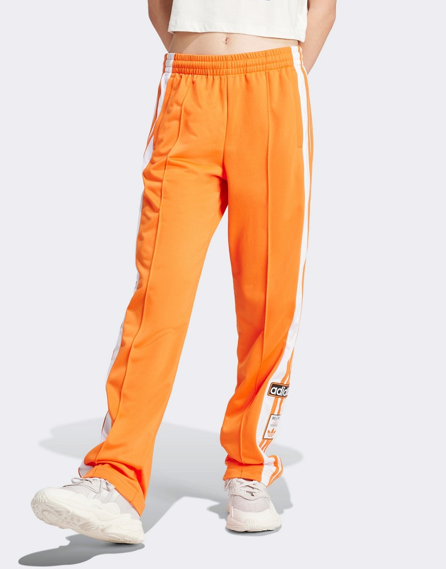 Shop Adidas Originals Adibreak Track Pants In Orange