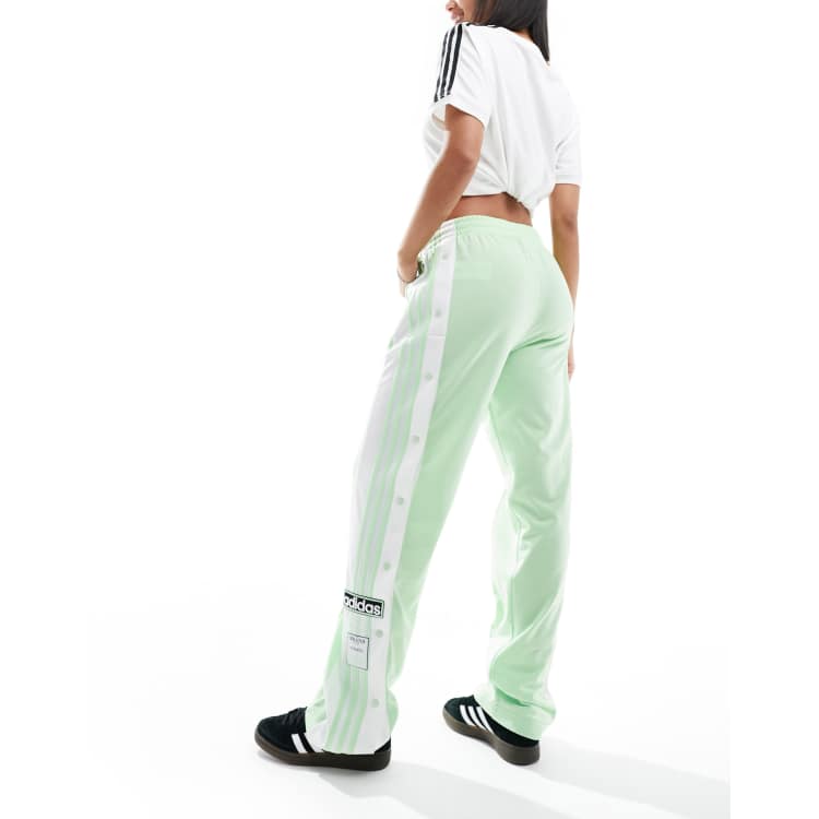 adidas Originals Adibreak track pants in pastel green ASOS