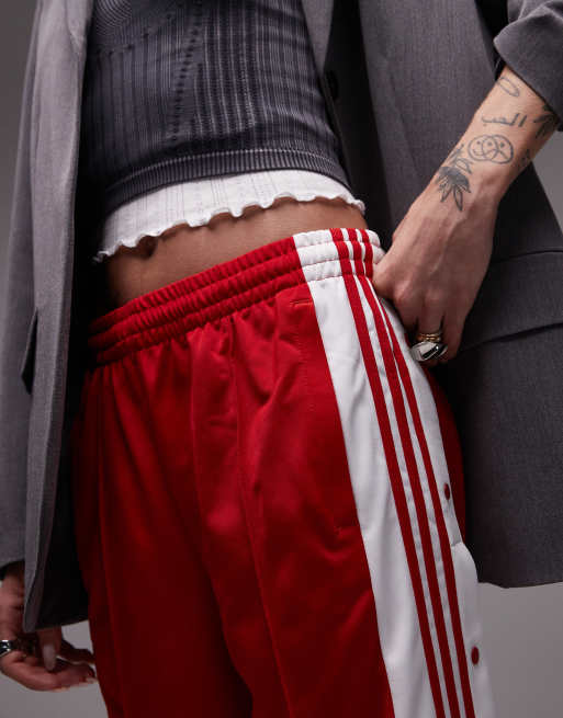 adidas Originals Adibreak track pants in red ASOS